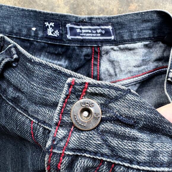 Crazy Vintage baggy y2k Black Jorts‎ - Picture 4 of 6